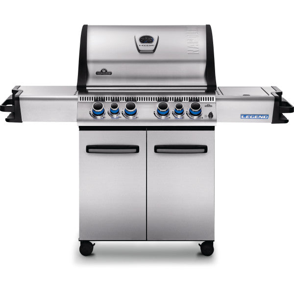 Legend 485 Natural Gas Grill with Infrared Side and Rear Burners, Stainless Steel