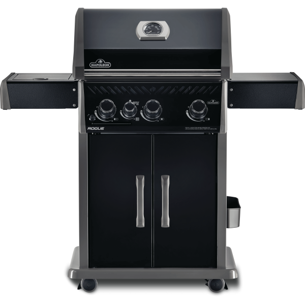 Rogue® 425 Black Edition Propane Gas Grill with Infrared Side Burner