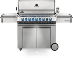 Prestige® PRO 665 Propane Gas Grill with Infrared Rear and Side Burners, Stainless Steel