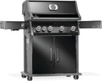 Rogue® PRO 525 Propane Gas Grill with Infrared Side Burner, Black