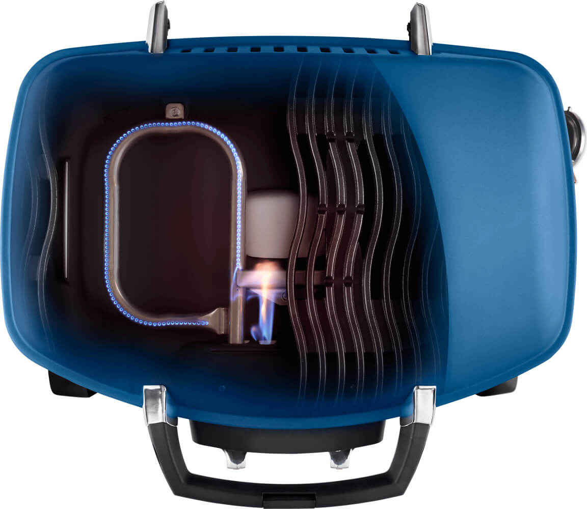 TravelQ™ 285 Portable Propane Gas Grill, Blue