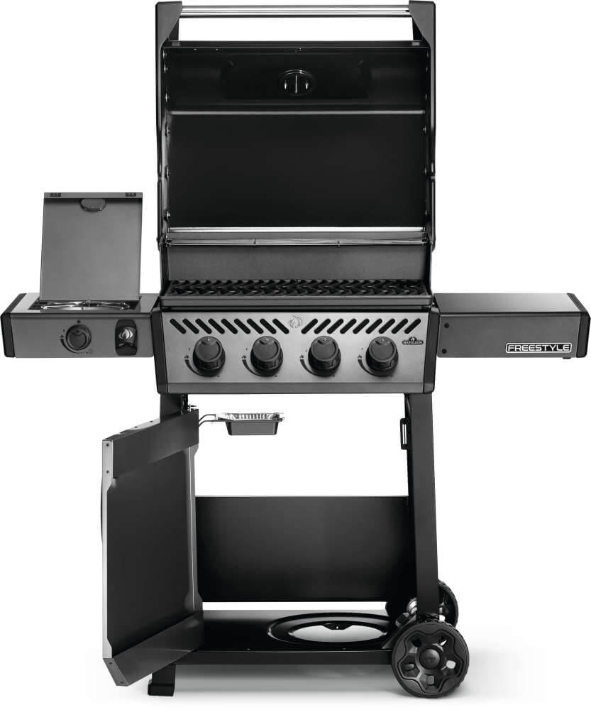 Freestyle™ 425 Propane Gas Grill with Range Side Burner, Graphite Grey