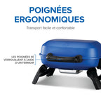 TravelQ™ 240 Portable Propane Gas Grill, Blue