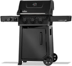 Freestyle™ PRO 365 Propane Gas Grill with Infrared Side Burner, Matte Black
