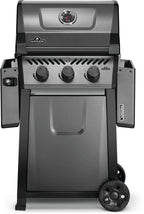 Rebel 3 Natural Gas Grill, Graphite Grey