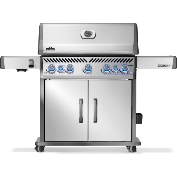 Rogue® PRO-S 625 Natural Gas Grill with Infrared Side and Rear Burners, Stainless Steel
