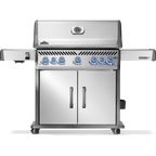 Rogue® PRO-S 625 Natural Gas Grill with Infrared Side and Rear Burners, Stainless Steel