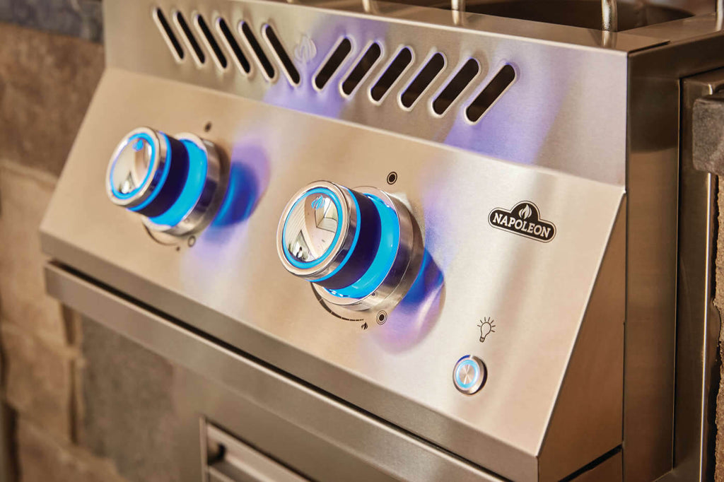 Built-In 700 Series 18" Power Burner Natural Gas, Stainless Steel