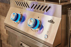Built-In 700 Series 18" Power Burner Natural Gas, Stainless Steel