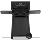 REBEL 2-BURNER MATTE BLACK LPG