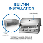 Built-in 500 Series 32 Propane, Stainless Steel