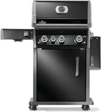 Rogue® PRO 425 Natural Gas Grill with Infrared Side Burner, Black