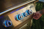 Built-In 700 Series 32" with Infrared Rear Burner Natural Gas, Stainless Steel