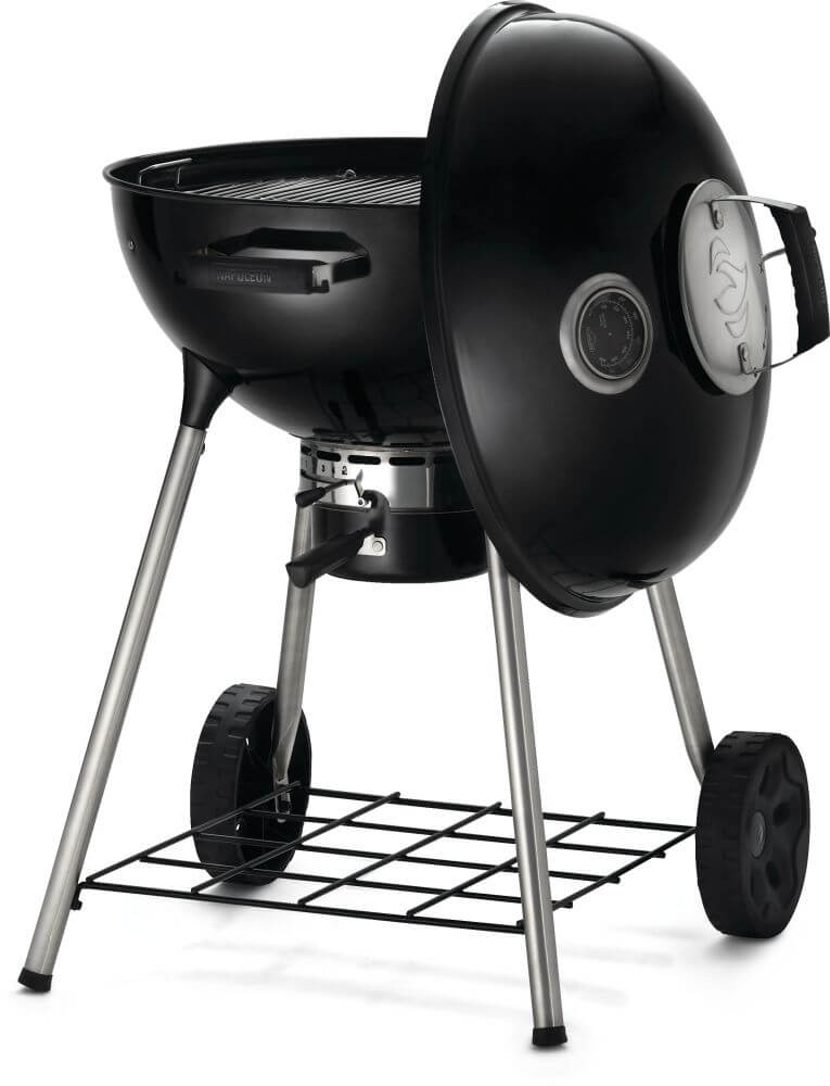 NK22 Charcoal Kettle Grill, Black