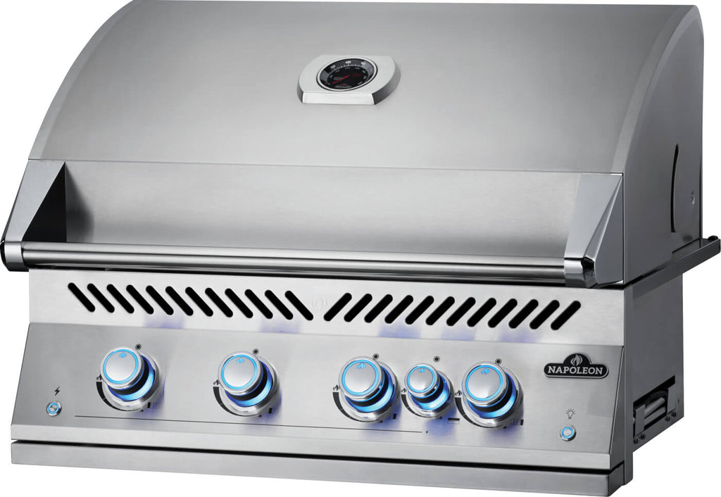 Built-In 700 Series 32" with Infrared Rear Burner Natural Gas, Stainless Steel