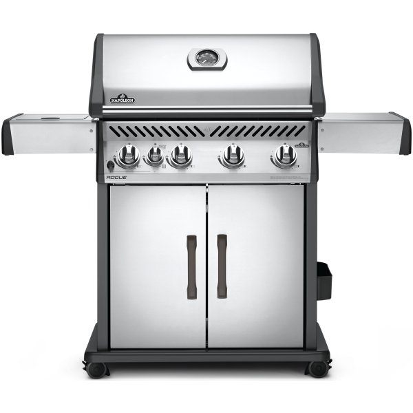 Rogue® 525 Natural Gas Grill with Infrared Side Burner, Stainless Steel