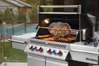 Prestige® PRO 500 Propane Gas Grill with Infrared Rear and Side Burners, Stainless Steel