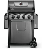 Rebel 4 Natural Gas Grill, Graphite Grey