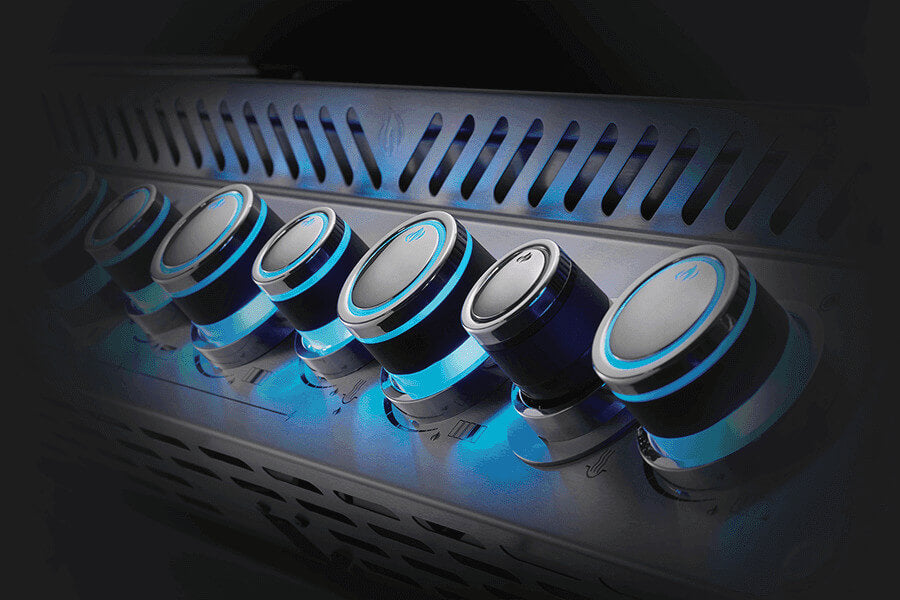 Built-in Prestige® PRO 825 Natural Gas Grill Head with Infrared Bottom and Rear Burner, Stainless Steel