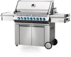 Prestige® PRO 665 Propane Gas Grill with Infrared Rear and Side Burners, Stainless Steel
