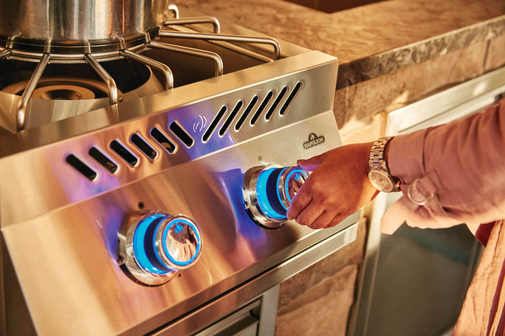 Built-In 700 Series 18" Power Burner Natural Gas, Stainless Steel