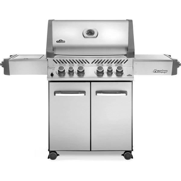 Prestige® 500 Natural Gas Grill with Infrared Side and Rear Burners, Stainless Steel