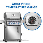 Rogue® PRO-S 425 Propane Gas Grill with Infrared Side and Rear Burners, Stainless Steel
