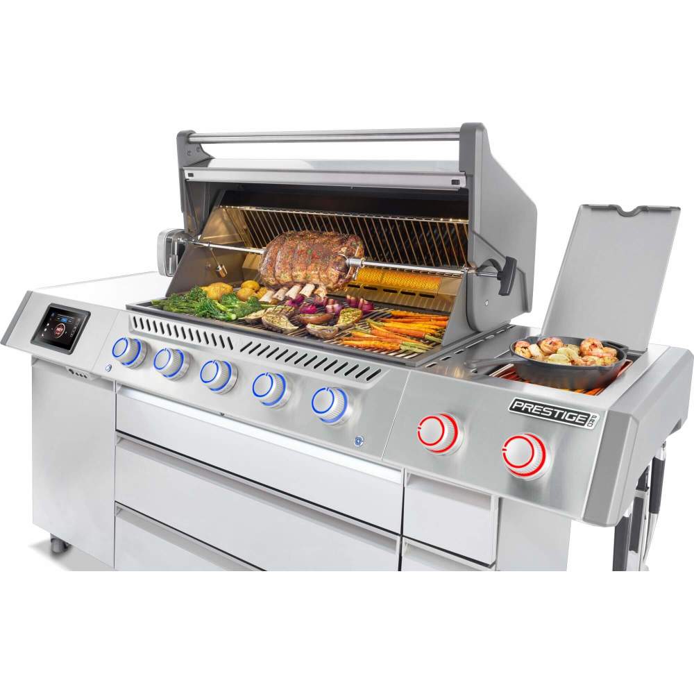 Prestige® PRO 665 Elite Natural Gas Grill with Smart Technology & Electric Smoker Box
