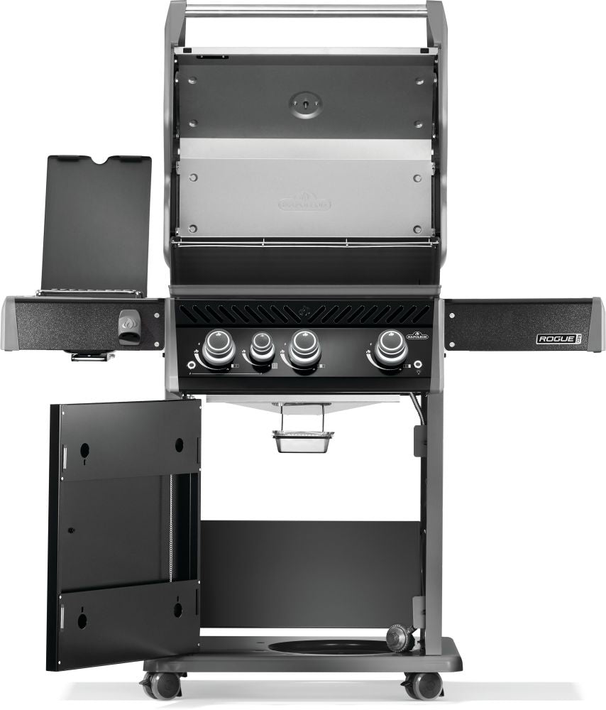 Rogue® PRO 425 Natural Gas Grill with Infrared Side Burner, Black