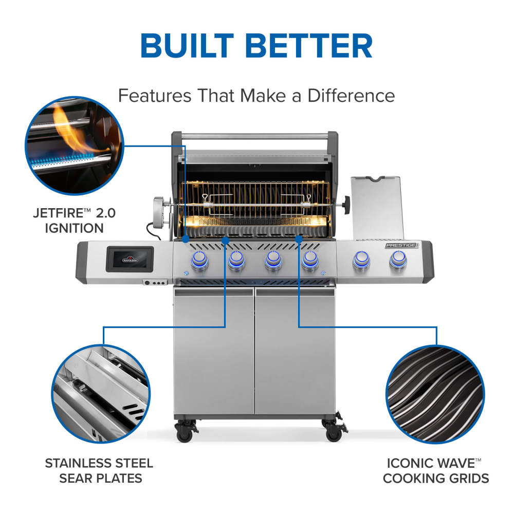 Prestige® PRO 500 Propane Gas Grill with Smart Technology