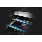 Rogue® SE 425 Propane Gas Grill with Infrared Rear and Side Burners, Stainless Steel