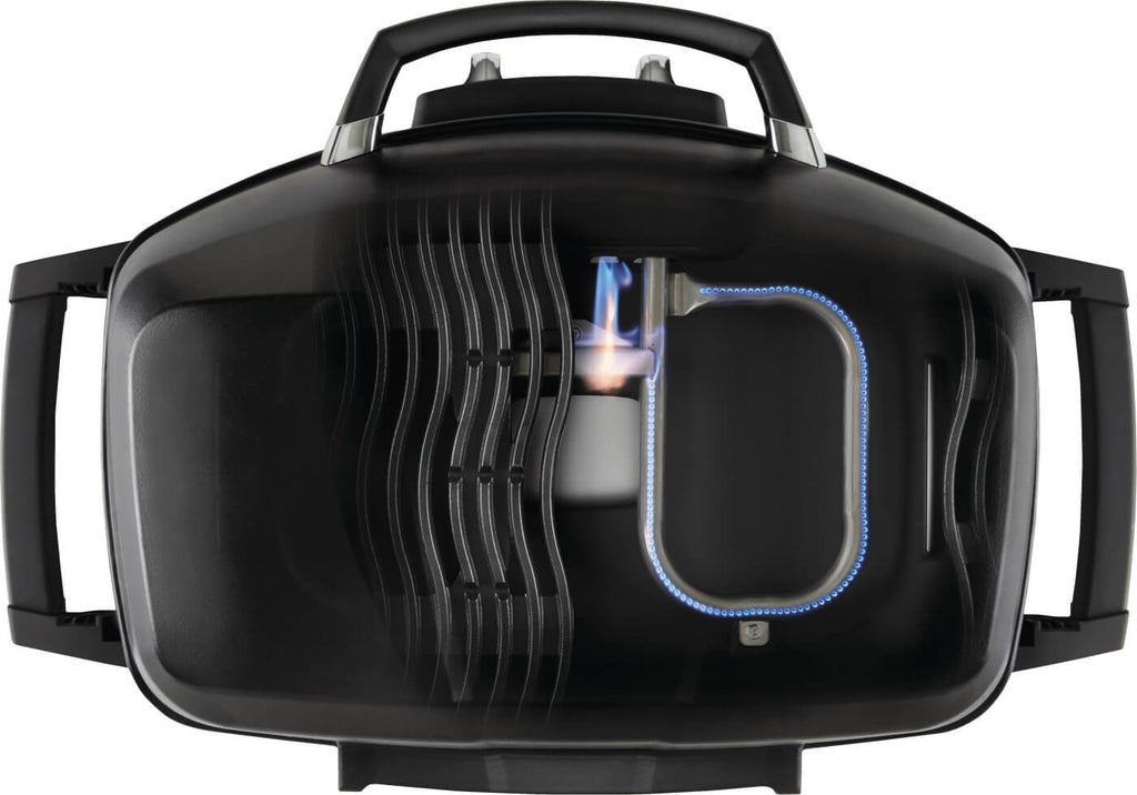 TravelQ™ PRO285 Portable Natural Gas Grill, Black