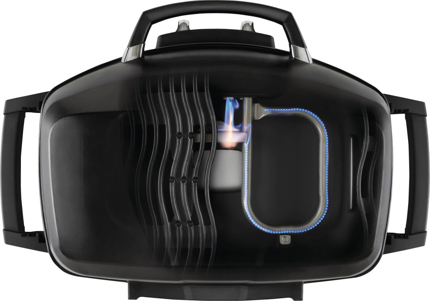 TravelQ™ PRO285 Portable Natural Gas Grill, Black
