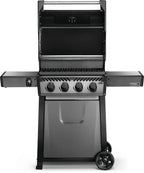 Rebel 4 Natural Gas Grill, Graphite Grey