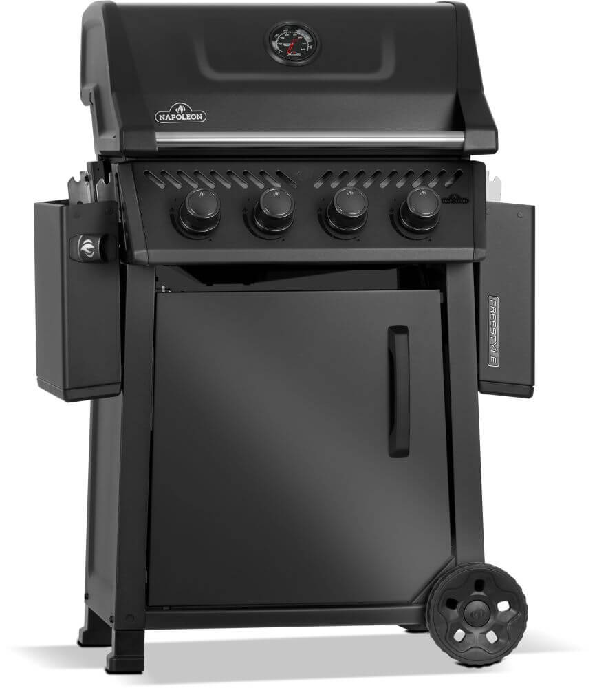 Freestyle™ 425 4-Burner Natural Gas Grill, Matte Black