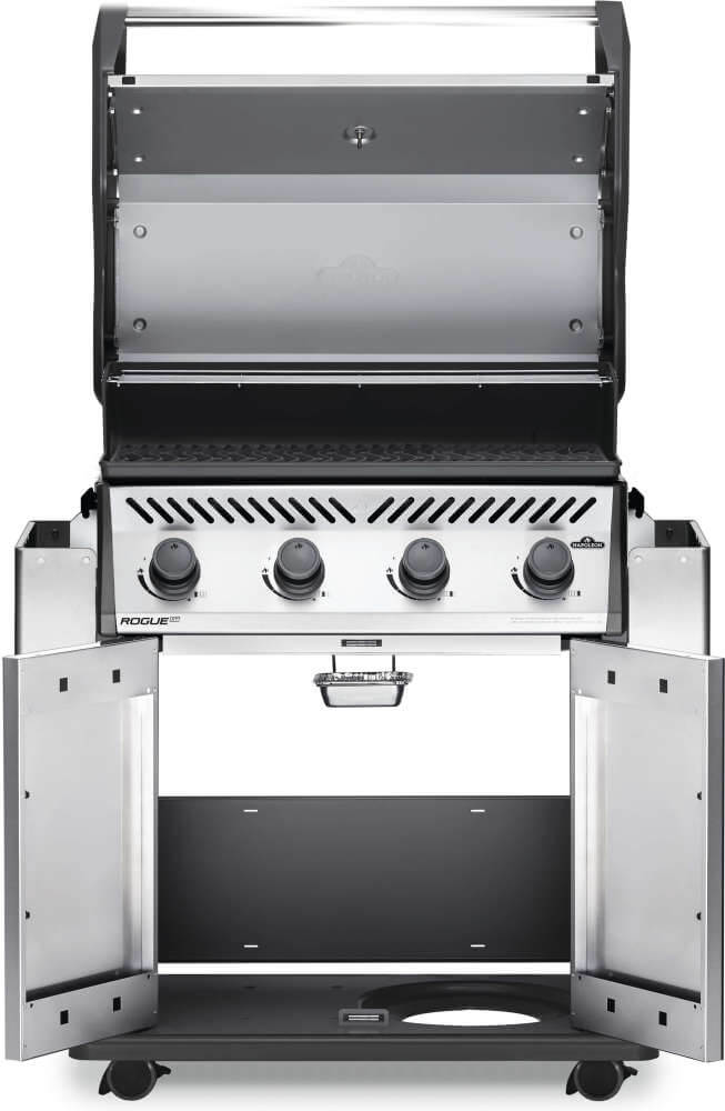 Rogue® XT 525 Natural Gas Grill with Bonus Smoker Box, Stainless Steel