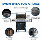 Prestige® PRO 500 Propane Gas Grill with Smart Technology