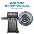 Freestyle™ 365 Propane Gas Grill with Range Side Burner, Graphite Grey