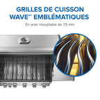 Rogue® PRO 625 Propane Gas Grill with Infrared Side Burner, Stainless Steel