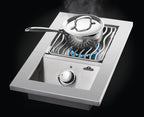 Built-in 500 Series Single Range Top Burner, Stainless Steel Cover