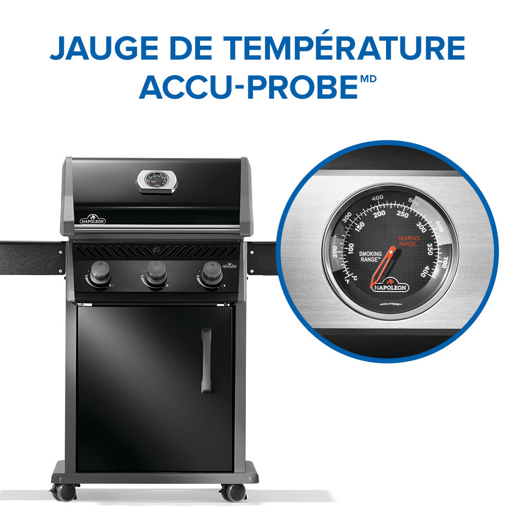 Rogue® 425 Ambiance, Natural Gas Grill, Black