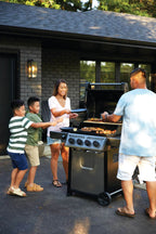 Rebel 4 Natural Gas Grill, Graphite Grey