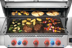 Prestige® 665 Connected, Propane Grill with Infrared Side and Rear Burner, Stainless Steel