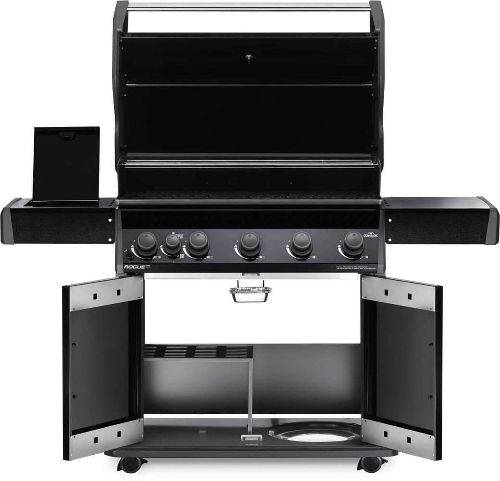 Rogue® XT 625 Natural Gas Grill with Infrared Side Burner, Black