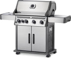 Rogue® XT 525 Propane Gas Grill with Infrared Side Burner, Stainless Steel