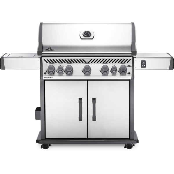 Rogue® SE 625 Natural Gas Grill with Infrared Rear and Side Burners, Stainless Steel