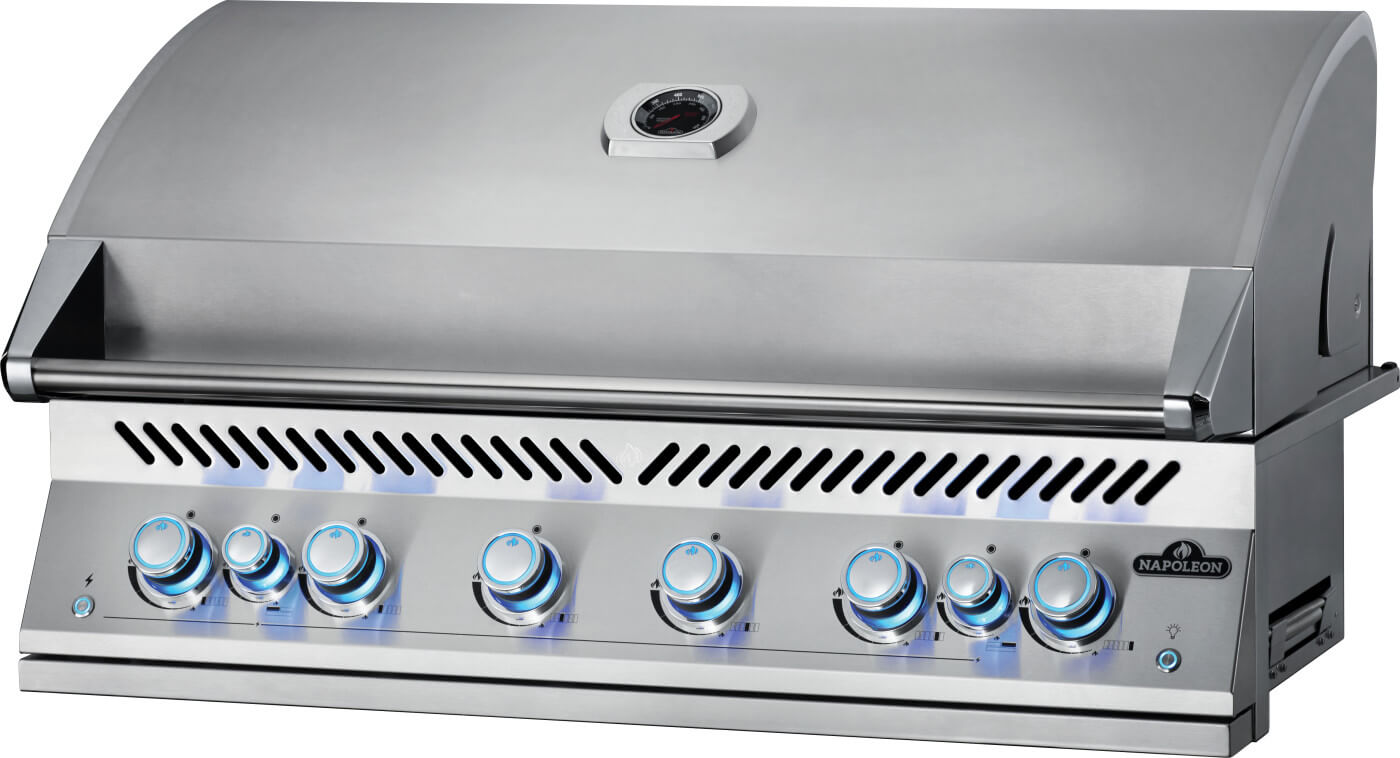 Built-In 700 Series 44" with Dual Infrared Rear Burners, Propane, Stainless Steel