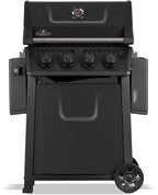 Rebel 4 Natural Gas Grill, Matte Black