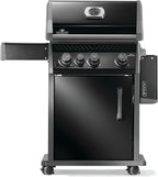 Rogue® 425 Natural Gas Grill with Range Side Burner, Black