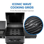 Freestyle™ PRO 365 Propane Gas Grill with Infrared Side Burner, Matte Black